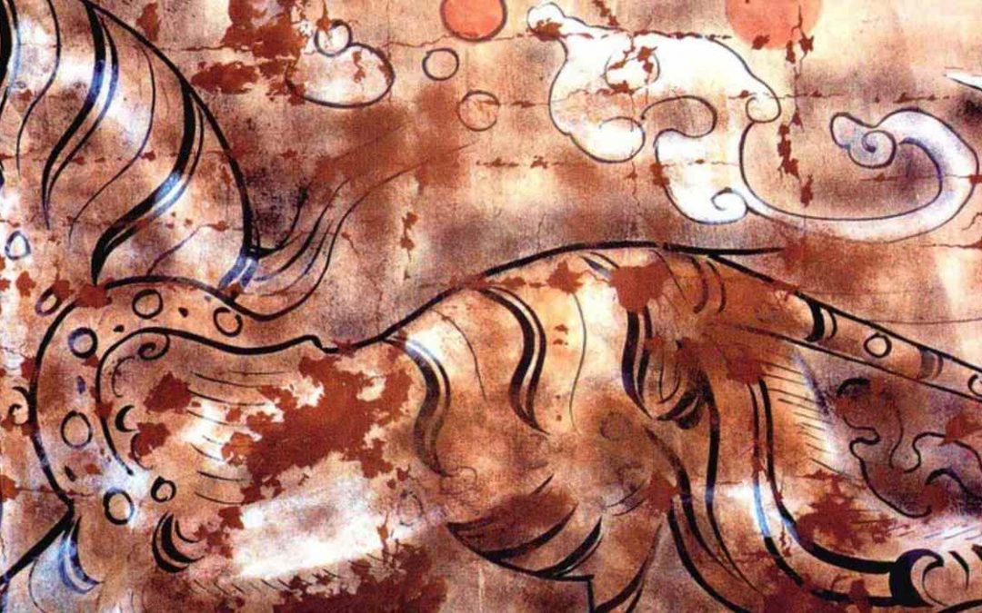 Pinturas de hace 2.000 años en una tumba china