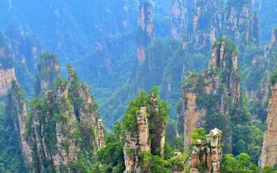 Zhangjiajie. El paisaje sublime de la película Avatar