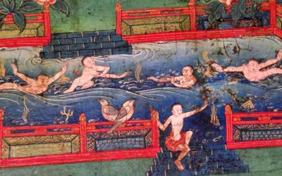 Escenas de la vida del Budha más frecuentes en el arte tibetano