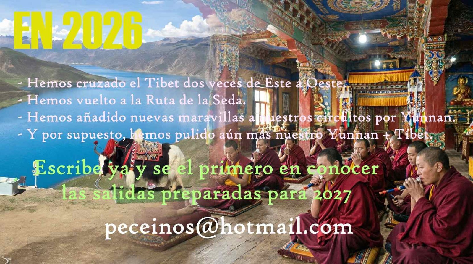 viajar a tibet